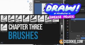 Grease Pencil Brushes in Blender – DRAW Chapter Three