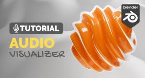 Blender 3D Audio Visualizer Tutorial | Polygon Runway