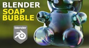 Blender: Realistic Soap Bubble Shader | Tutorial