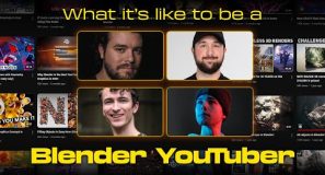 The State of Blender YouTube ft. Ducky 3D, Bad Normals, and Riley Brown – Denoise S2 E4