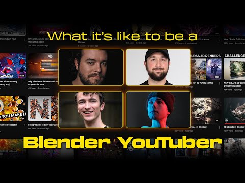 The State of Blender YouTube ft. Ducky 3D, Bad Normals, and Riley Brown – Denoise S2 E4