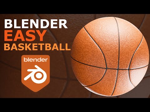 Blender 4.2 Basketball | EASY Tutorial