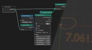 Measure Curve Length in GeoNodes | Blender Tutorial