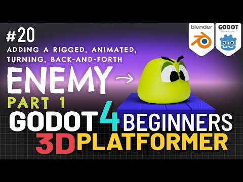 Godot 4 3D Platformer Lesson #20: Adding an Enemy! (Part 1)