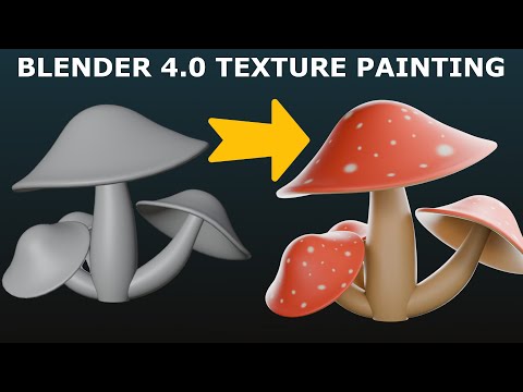 Blender Texture Painting For Beginners | Tutorial