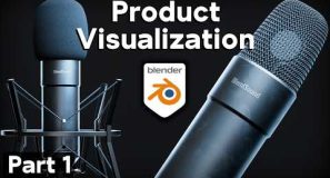 Product Visualization in Blender🎙️Part 1 (Tutorial)