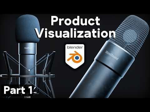 Product Visualization in Blender🎙️Part 1 (Tutorial)