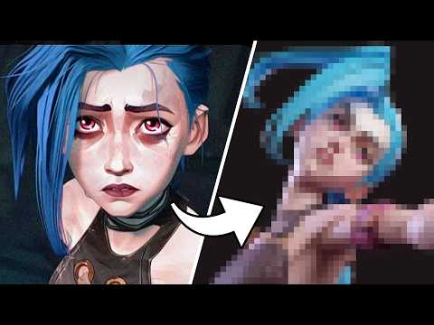 Sculpting Jinx from Start to Finish ✨ Arcane Season 2 ✨