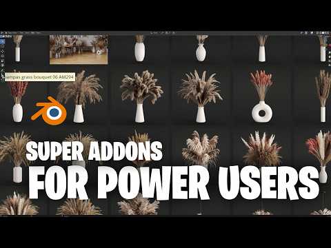 Powerful Addons For Blender Power User