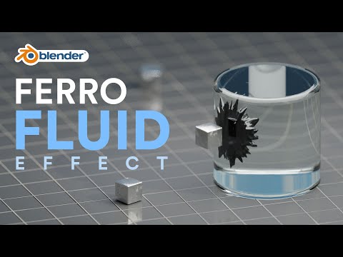 Blender Tutorial – Creating a Ferro Fluid Effect with KennyPhases