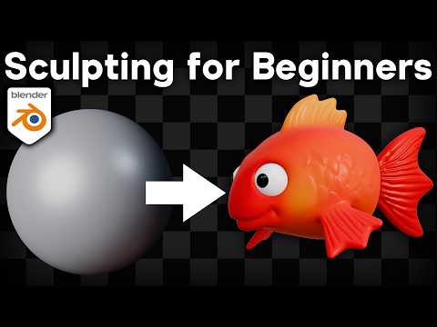 Sculpting for Complete Beginners! (Blender Tutorial)