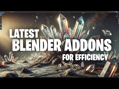 Latest Blender Addons for Efficiency