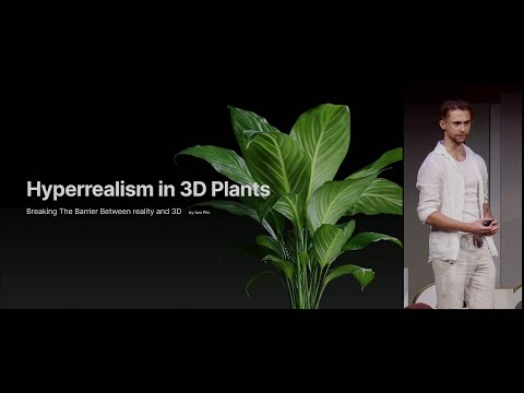 Hyperrealism In 3D Plants — Blender Conference 2024