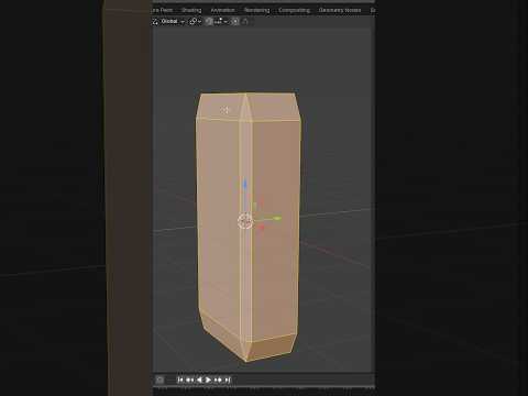 Fix This Bevel issue!! – Blender Tip #blender #3d #3dmodeling