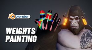 My secret Blender weights painting & skinning trick you will love!