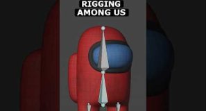 Rigging Among Us Blender – EASY #blender #3d #amongus #tutorial #blender3d