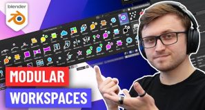 Modular Workspaces 1.8 is Here! (Blender 4.3)