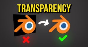 Transparent Images in Blender 4.1.1