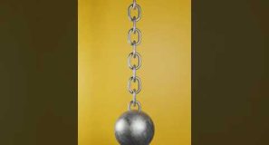 Blender: 1 Min Ball & Chain Simulation #blender