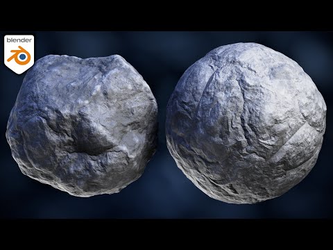 Procedural Rock Material 🪨 (Blender Tutorial)