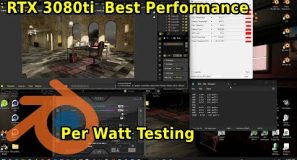 RTX 3080ti Best Performance Per Watt Test