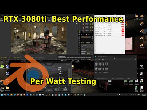 RTX 3080ti Best Performance Per Watt Test
