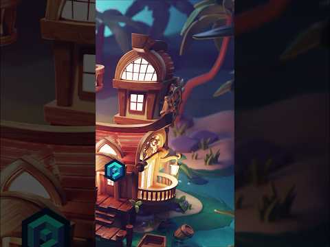 Quick modeling inspo in Blender #3dillustration #blender3d #b3d #3dmodeling