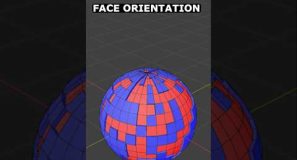 Blender: FIX this Issue – Face Normals #blender #3d #3dmodeling #blender3d