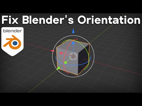 How to Fix Blender’s Orientation (Navigation Tip for Beginners)
