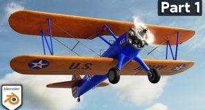 Creating a Biplane in Blender 🛩️ Part 1 (Tutorial Series)