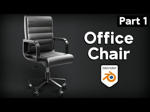 Realistic Office Chair – Part 1 (Blender Tutorial)
