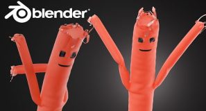 Make a Sky Dancer in Blender | EASY Beginners Tutorial