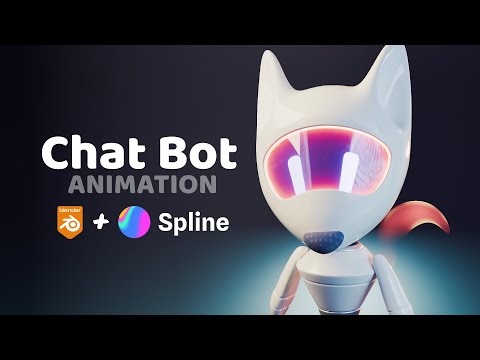 Blender 3D to Spline Bot Animation | Polygon Runway