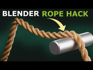 Try This Blender Hack For Rope Simulation – Blender.fi