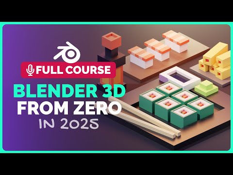 Full Blender 4 Course for Complete Beginners 2025 | Polygon Runway