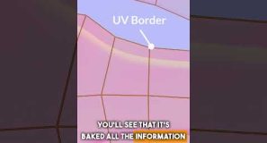 Visible seam lines on your model? Here is how to clean them up 🧼 #b3d #blender3d