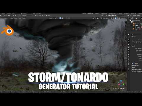 Make a tonardo generator in blender