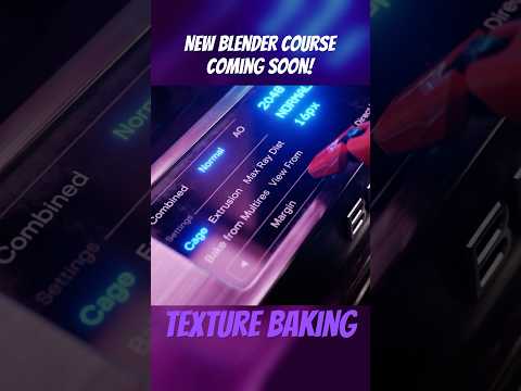 Something is in the oven 👨‍🍳#blendercourse #gameart