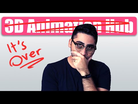 The End of 3D Animation Hub…?