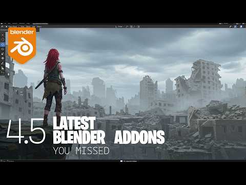 Latest blender addons you missed