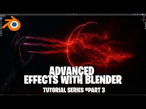 Advanced particle effects in blender with geometry nodes part3