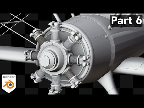 Creating a Biplane in Blender 🛩️ Part 6 (Tutorial Series)