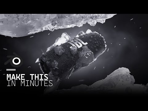 Making realistic ice in blender