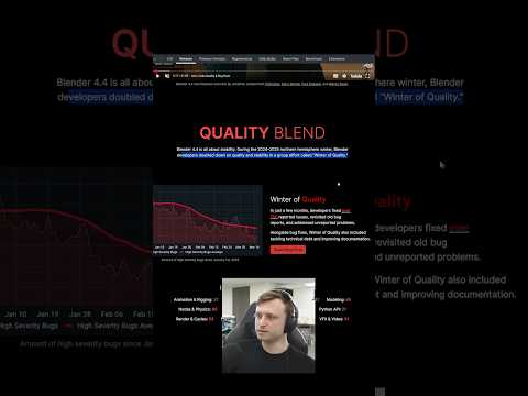 Blender 4.4 Reduces Bugs and Technical Debt!