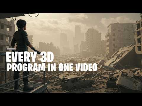 Every 3d software in one video