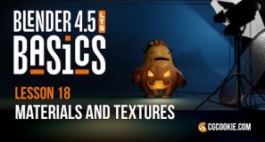 Materials and Textures in Blender – BLENDER 4.5 BASICS (part 18)