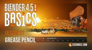 Introduction to Blender’s Grease Pencil – BLENDER 4.5 BASICS (part 21)
