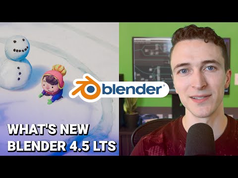 What’s New in Blender 4.5 LTS! Official Overview