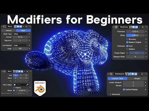 Modifiers for Beginners (Blender Tutorial)