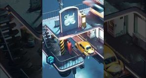 How I made a stylized fuel stand in Blender :) #b3d #stylized3d #gameart #cgart #cyberpunk